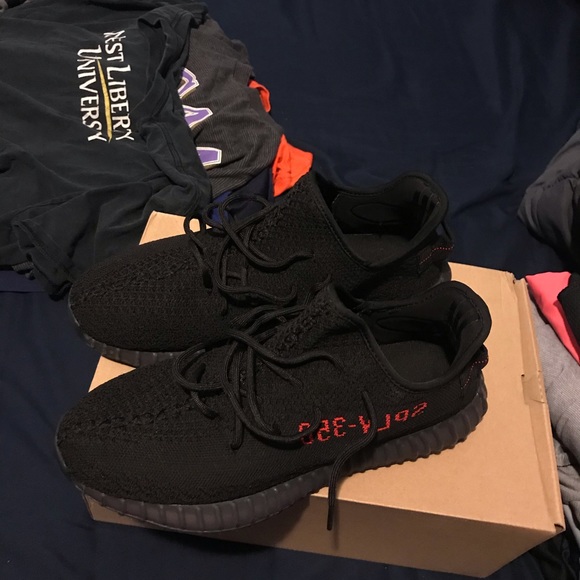 Authentic Yeezy Boost 350 Bred